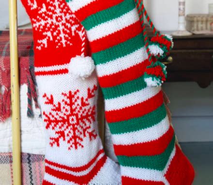 25 Free Knitting Patterns For Christmas Stockings