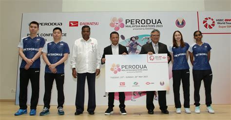 Perodua Bam Announce Perodua Malaysia Masters Sports