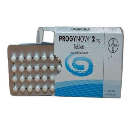 Estradiol Valerate Progynova Tablet 2mg Grade Standard Medicine Grade