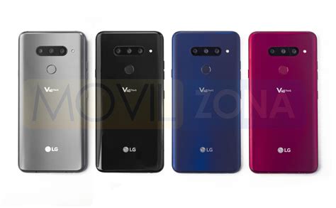 LG V40 ThinQ características ficha técnica con fotos y precio