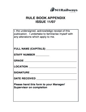 Appendix Book - Fill Online, Printable, Fillable, Blank | pdfFiller