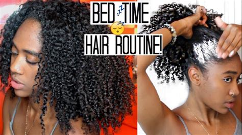 Nighttime Hair Routinegrowth Tip For Long Healthy Natural Hair 🙌