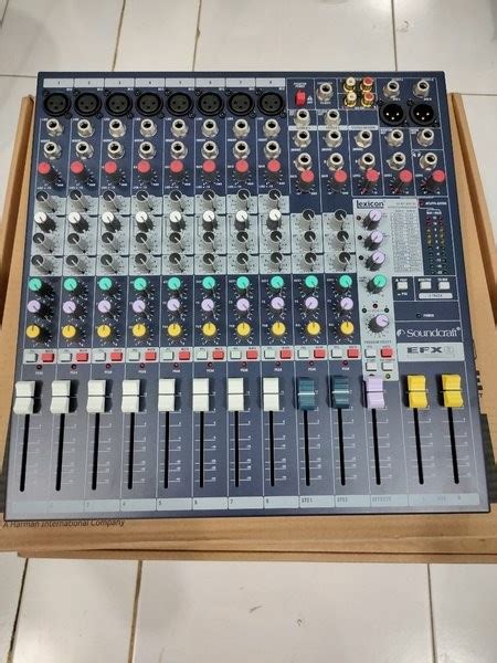 Mixer Soundcraft EFX 8 Lexicon 8 Channel Lazada Indonesia