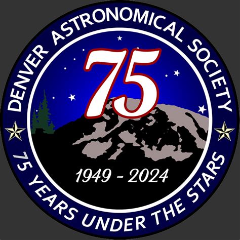 Denver Astronomical Society 75th Anniversary Astronomy Clubs Star