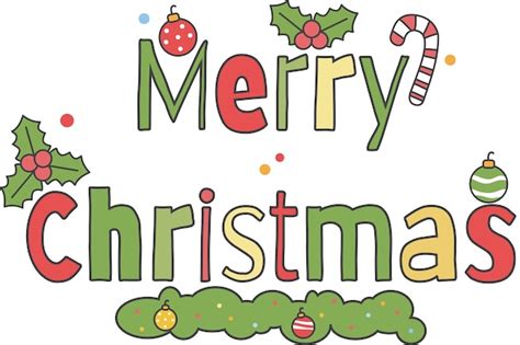 Premium Vector Merry Christmas Lettering