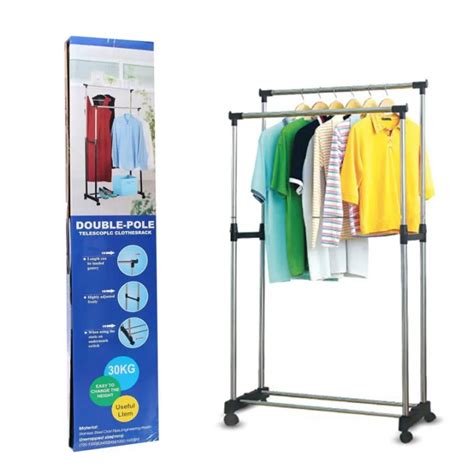 Hanging Portable Space Saving Conveniently Heavy Hanger Stainless