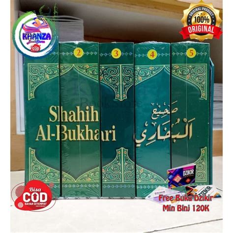 Jual Buku Shahih Al Bukhari Jilid Set Jilid 1 5 Box Shopee Indonesia