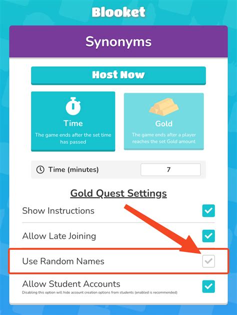 How to Use Random Names in a Blooket Game – Blooket