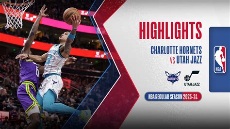 Charlotte Hornets Utah Jazz Highlights Fpt Play