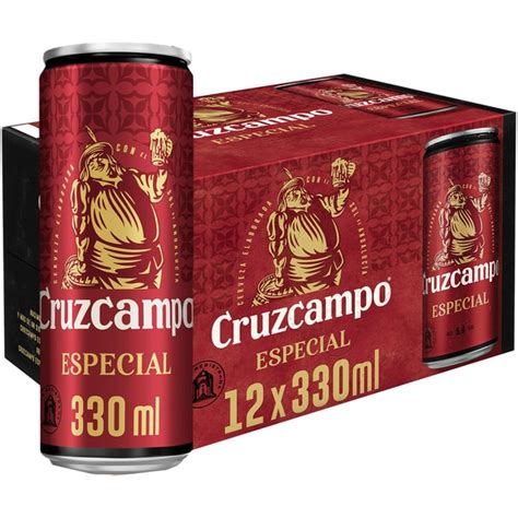 Cerveza Rubia Especial Pack 12 Latas 33 Cl CRUZCAMPO Supermercado