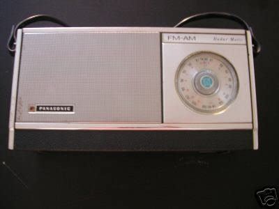 Panasonic Am Fm Transistor Radio W Radar Matic