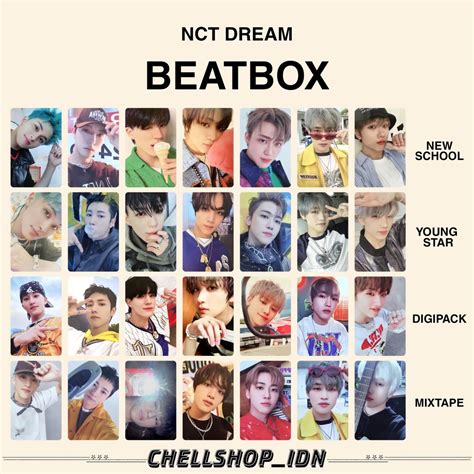 Jual PHOTOCARD NCT DREAM BEATBOX Shopee Indonesia