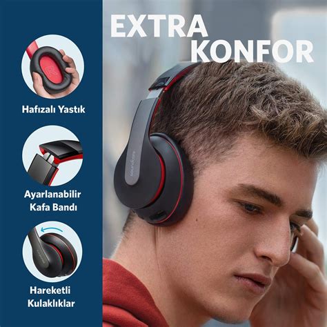 Anker Soundcore Life Q Kablosuz Bluetooth Kulakl K Siyah K Rm Z