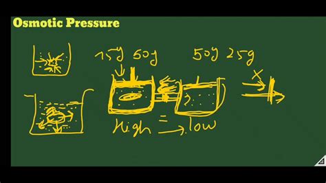 Solution Osmotic Pressure Class 12 Easy Chemistry With Pawan Sir Youtube