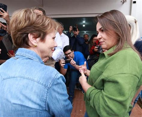 Tereza Cristina Rasga Elogios A Prefeita Adriane Recupera A Cidade E