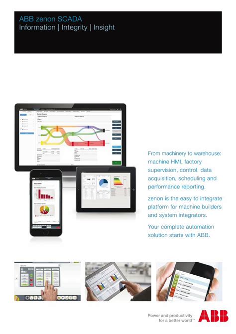 PDF ABB Zenon SCADA Information Integrity Insight ABB Zenon