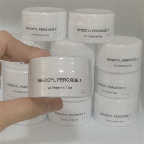 Benzoyl Peroxide 5 Cream 10g Shopee Philippines