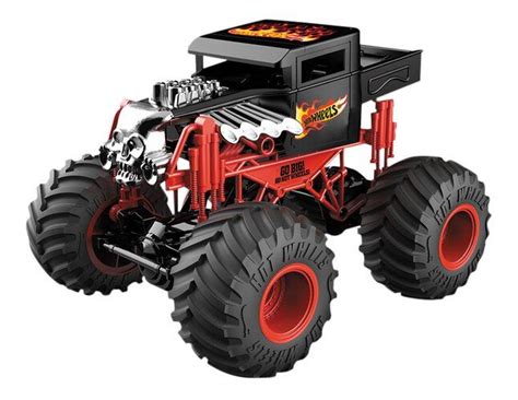 Hot Wheels Monster Truck RC Bone Shaker Monster Trucks Hot Wheels Bone Shaker