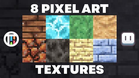 Pixel Art Textures Tutorial Youtube