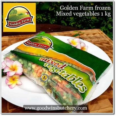 Jual 1kg Golden Farm Frozen Vegetable Sayur Beku Mixed Vegetable Kota