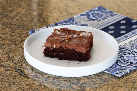 Texas Sheet Cake With Buttermilk Frosting Recipe