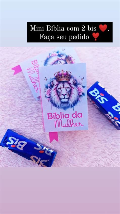 Porta Bis Bíblia Dia das Mulheres 25 Unidades vem Bis