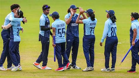 India Women Vs Sri Lanka Women Asian Games Final 2023 India Beat Sri Lanka By 19 Runs Clinch