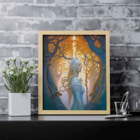 Galadriel, Lothlorien, LOTR Art, Tolkien Gift, Lord of the Rings Gift ...