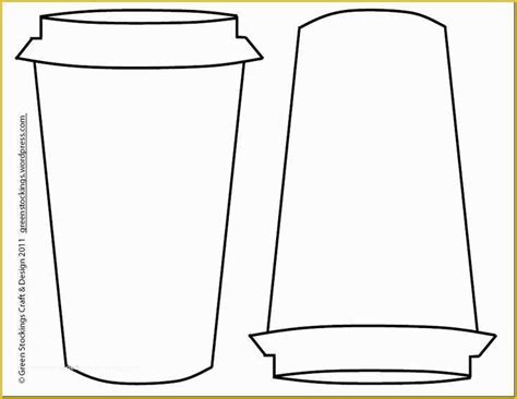 Printable Coffee Cup Template