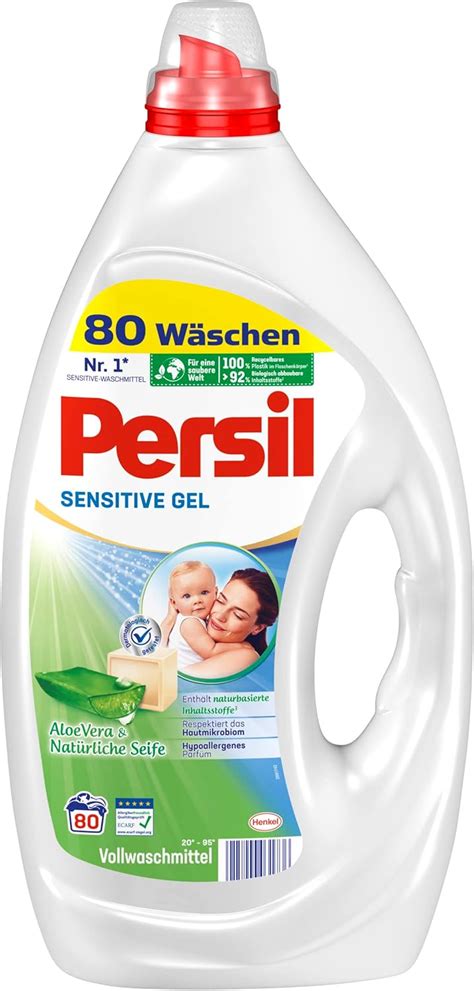 Persil Sensitive Gel Waschladungen Fl Ssigwaschmittel F R