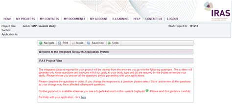 2 Preparing Applications 24 Project Filter