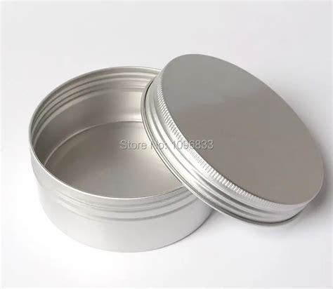 80g Screw Cap Aluminum Jar Cosmetic Tin Jar 80ML Empty Metal Jar