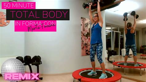 Total Body Workout Modella Brucia Anche Senza Il Trampolino YouTube