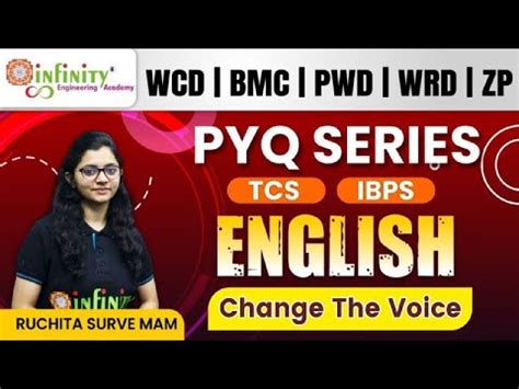 English Change The Voice Tcs Ibps English Grammar Tcs Ibps Pyq