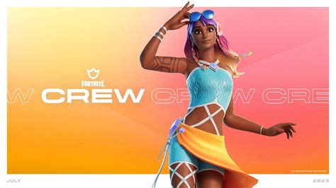 New Breezabelle Skin Set July Fortnite Crew Pack Youtube