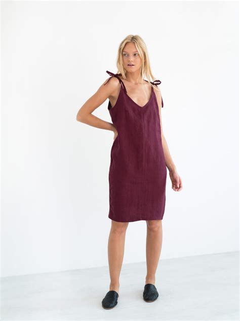 Brigitte Linen Wrap Dress Love And Confuse