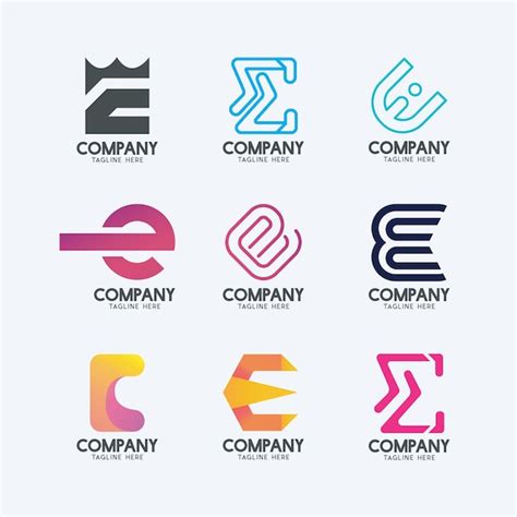 Premium Vector Mega Logo Collection Abstract Design Concept For Branding