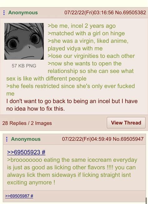 Anon Has The Sex R Greentext