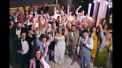 Epic Wedding Party At Cavo Ventus Santorini With Eliasplm Daniele