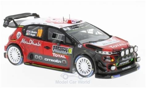 Coche Miniatura Citroen C Spark Wrc No Total Abu Dhabi World