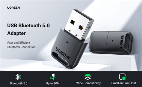 Bluetooth адаптер Ugreen Usb Bluetooth 50 передавач для компютера