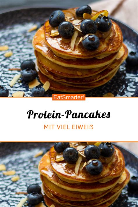 Protein Pancakes Mit Magerquark Rezept Low Carb Pfannkuchen