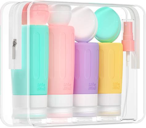 Gemice Travel Bottles Set Tsa Approved Travel Size Containers Leak