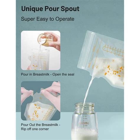 Sachet Conservationlait Maternelle Ml Pi Ces Sac Congelation