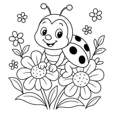 Joaninha Para Colorir E Imprimir - 14 Desenhos de Joaninha para colorir e imprimir