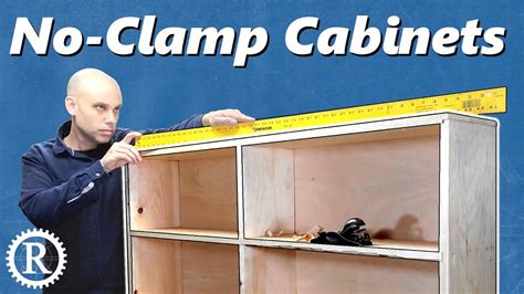 Make A Cabinet With Hand Tools And No Clamps Youtube