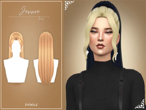 Sims 4 Custom Content Hair Pack Maxis Match Freelancemeva