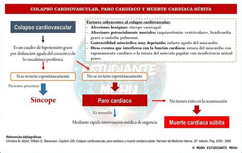 Colapso Cardiovascular Paro Cardiaco y Muerte Cardíaca Súbita Modo