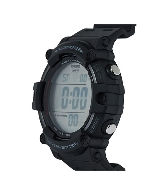 Casio Uhr Digital AE 1500WH 1AVEF Schwarz Modivo De