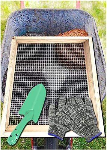 Amazon Dootiva Rotary Soil Sifter Compost Sieve Garden Potting